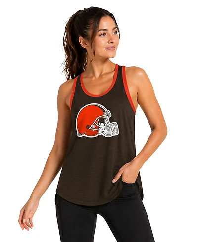 G-iii 4Her by Carl Banks Women's Buffalo Bills Tater Ii Racerback Burnout Tank Top
