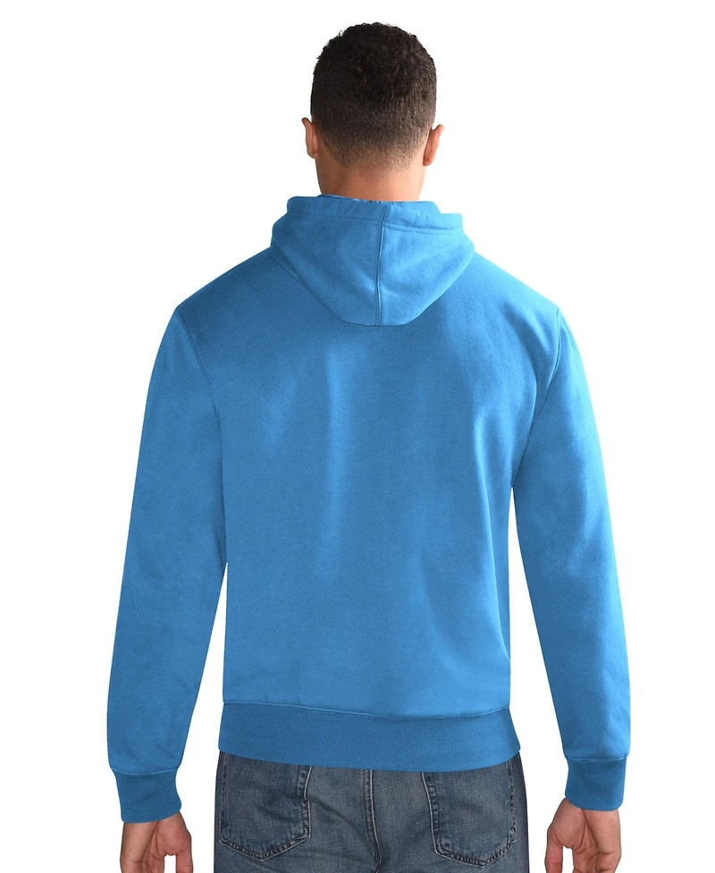 Starter Men's Tennessee Titans Fleece-Lined Graphic Hoodie and Cuffed Knit Hat, 2-Piece Set