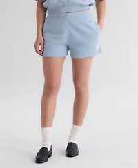 Fanatics Women's Iconic High-Rise Terry Pull-On Shorts, 3" Inseam