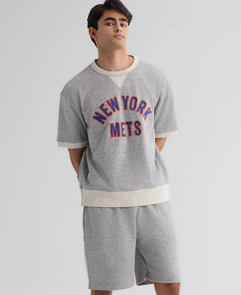 Fanatics Men's New York Mets Iconic Terry Relaxed-Fit Shorts, 8.25" Inseam