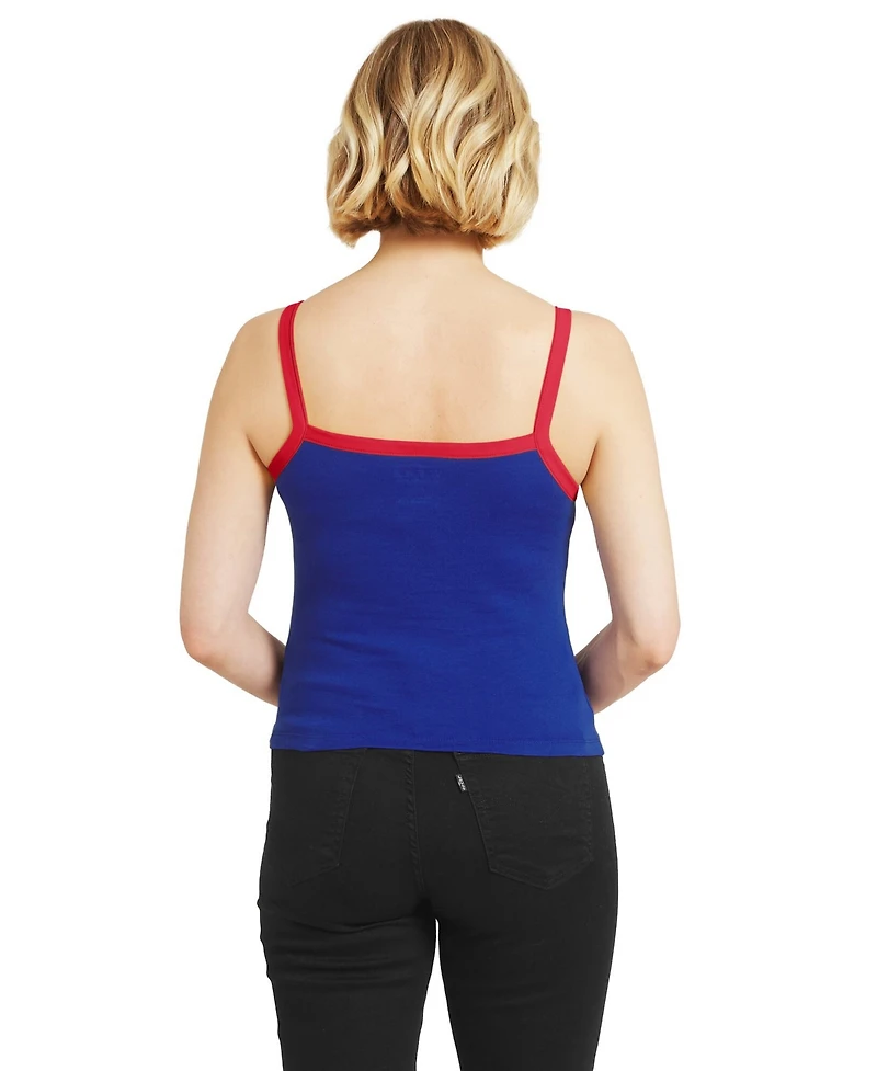 Wear by Erin Andrews Women's Buffalo Bills Color Block Scoop Neck Tank Top