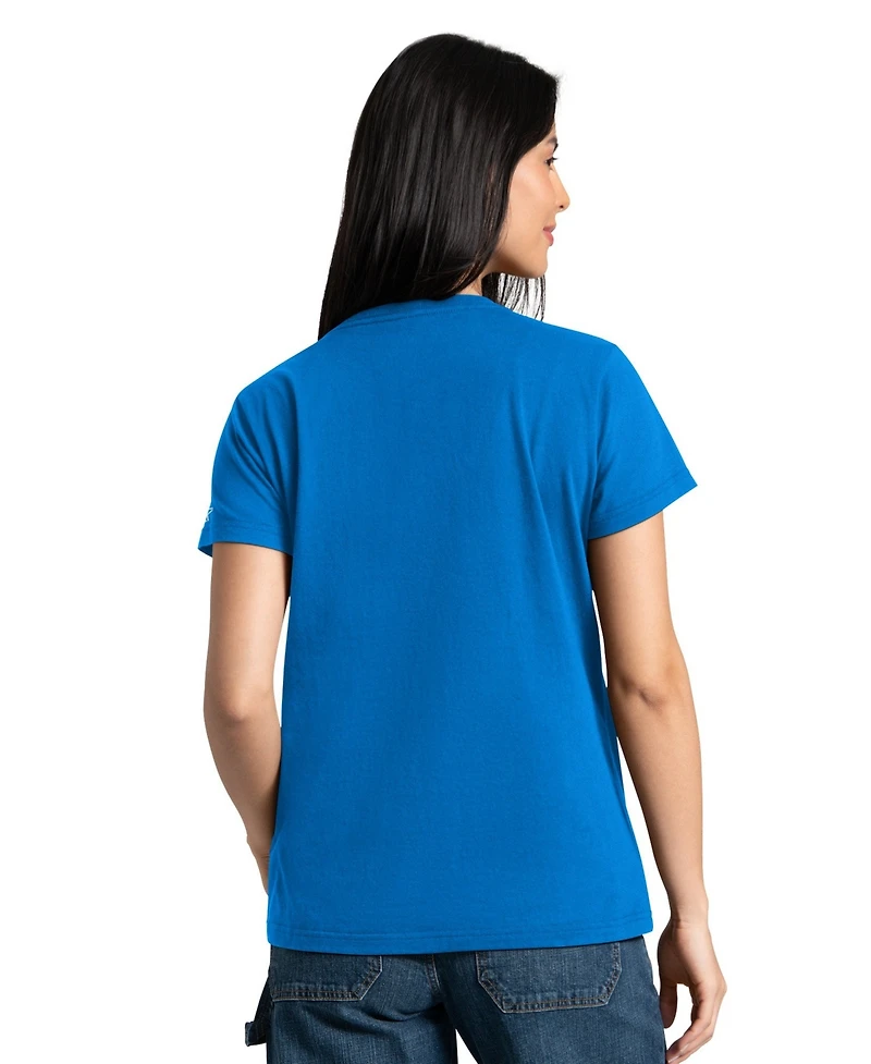 Starter Women's 2-Piece Detroit Lions Screen Print Graphics T-Shirts Set