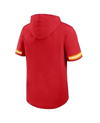 Fanatics Men's Kansas City Chiefs Optimal Play Classic-Fit Short-Sleeve Hoodie