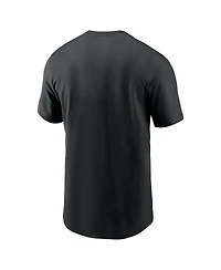 Nike Men's Washington Commanders Essential Logo Screen Print Graphics Standard Fit T-Shirt