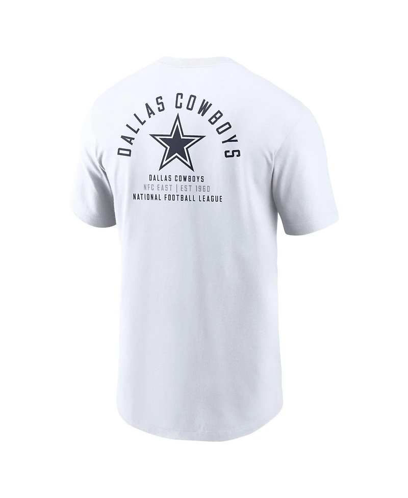 Nike Men's Dallas Cowboys Split Logo Standard Fit T-Shirt