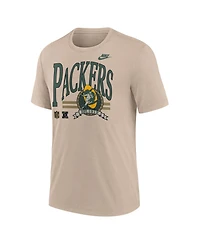 Nike Men's Green Bay Packers Rewind Tri-Blend Retro T-Shirt