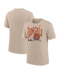 Nike Men's Cincinnati Bengals Rewind Tri-Blend Retro T-Shirt