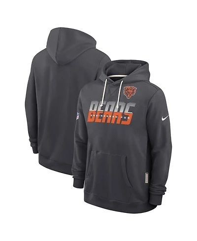 Nike Men's Chicago Bears Sideline Standard Issue Fleece Relaxed-Fit Hoodie