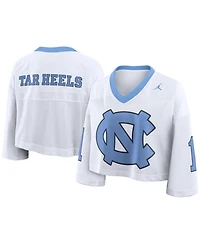 Nike Women's North Carolina Tar Heels V-Neck Cropped Fashion Top
