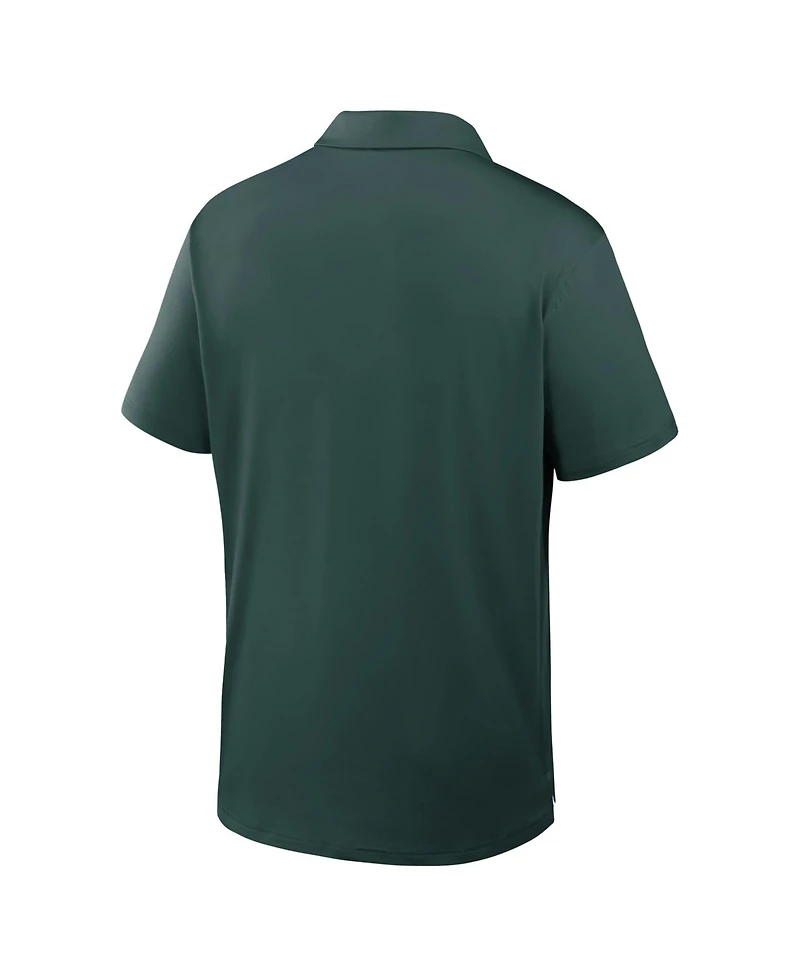 Nike Men's Michigan State Spartans 2026 Sideline Tour Droptail Hem Side Vents Polo Shirt
