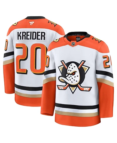 Fanatics Men's Anaheim Ducks Chris Kreider Away Premium Jersey