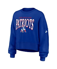 Nike Women's New England Patriots Phoenix Fleece Oversized Sweatshirt