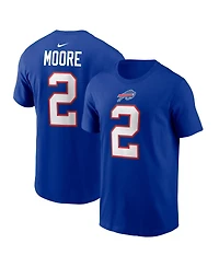 Nike Men's Buffalo Bills D.j. Moore Name & Number T-Shirt