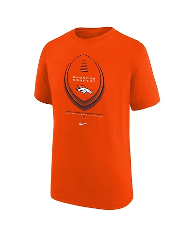 Nike Boys' and Girls' Denver Broncos Icon Legend Dri-fit T-Shirt