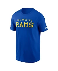 Nike Men's Los Angeles Rams Classic Sol Gridiron Grit Short-Sleeve Crewneck T-Shirt