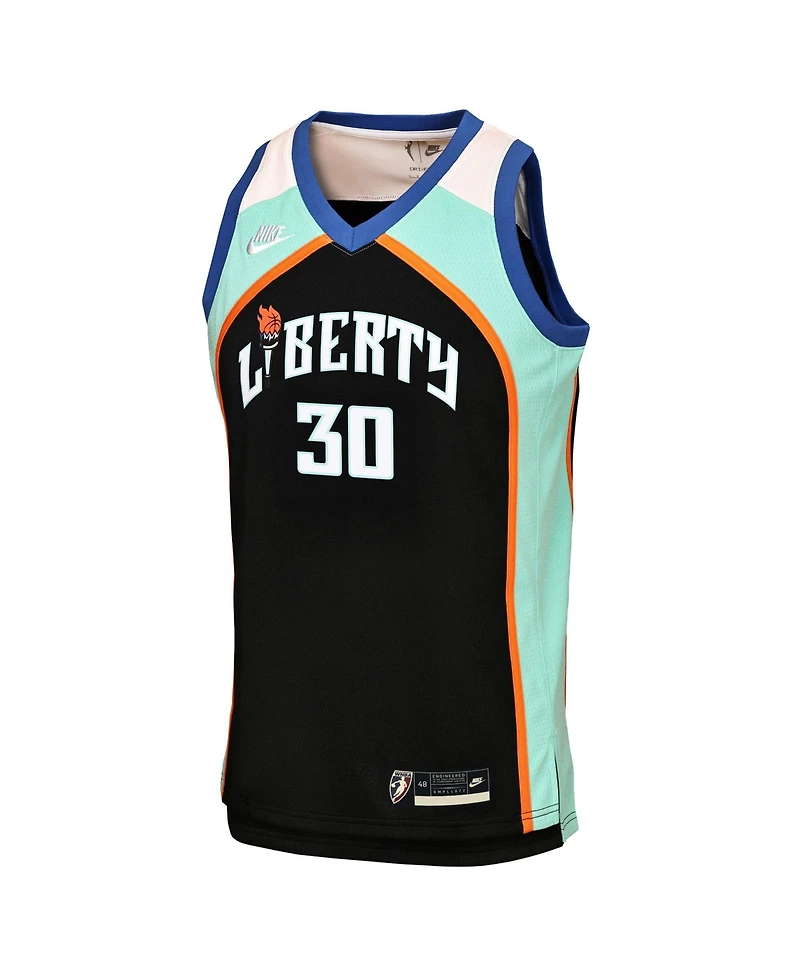 Nike Boys' and Girls' New York Liberty Breanna Stewart Swingman Court Origins Loose-Fit Jersey
