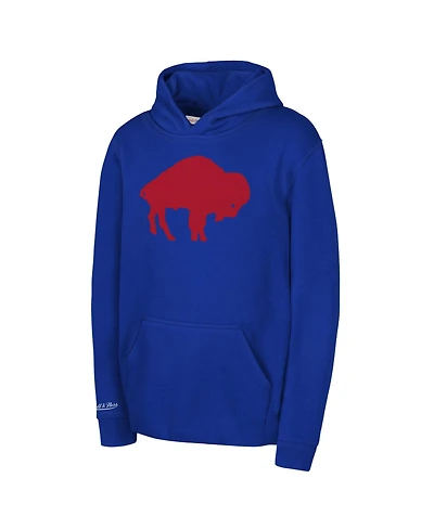 Mitchell & Ness Boys' and Girls' Retro Logo Fleece-Lined Hoodie