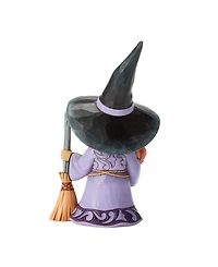 Jim Shore Halloween Witch with Broom Figurine
