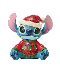 Jim Shore Disney Traditions Stitch Led Sweater Figurine