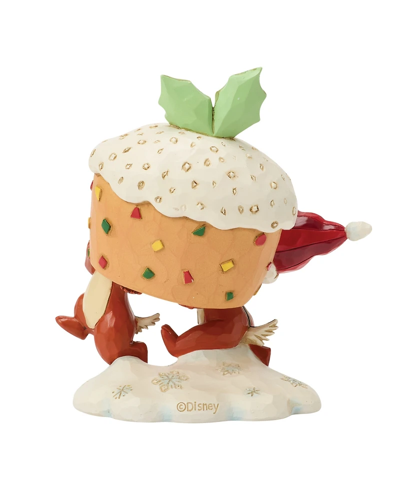 Jim Shore Disney Traditions Chip & Dale Fruit Cake Figurine