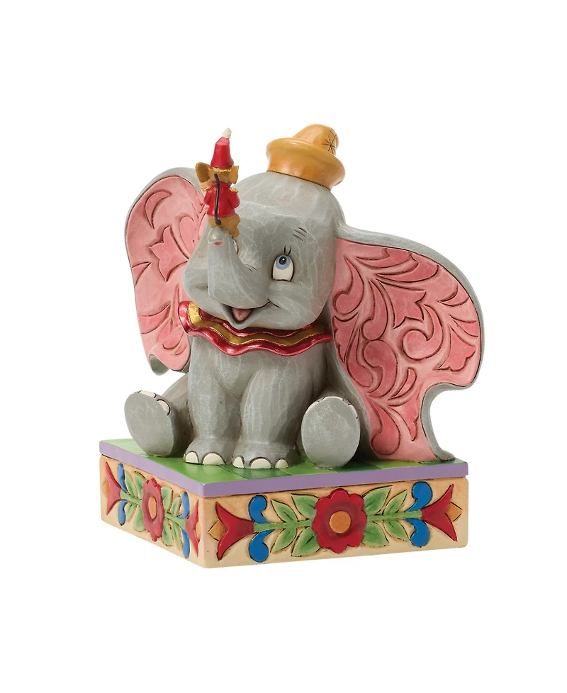 Jim Shore Disney's Dumbo and Timothy Mouse Figurine