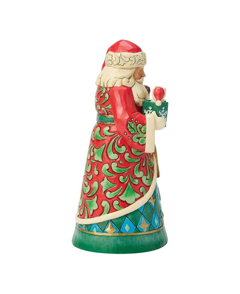Jim Shore Heartwood Creek Santa with Rescue Pets Figurine