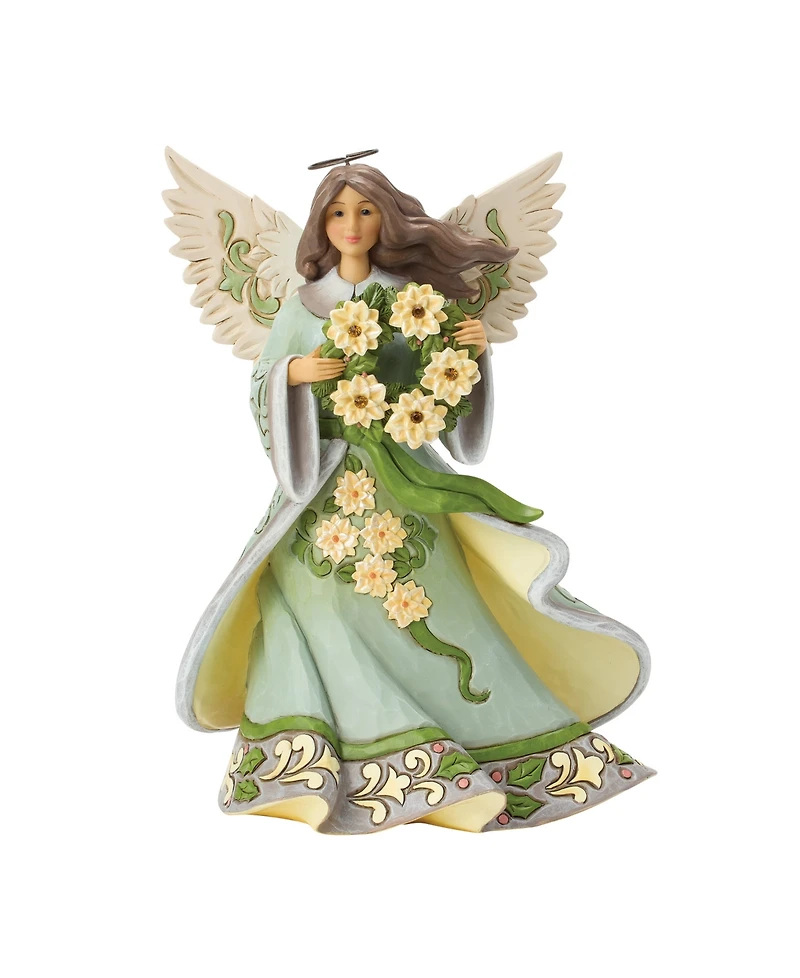 Jim Shore Heartwood Creek Opal Moss Angel Figurine