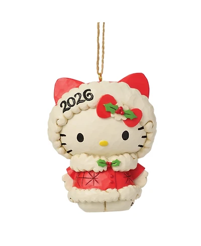 Jim Shore Hello Kitty 2026 Dated Hanging Ornament