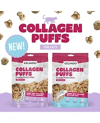 Icelandic+ Collagen Puffs: Beef With Cod - Cat Treat .5 oz