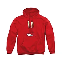 SpongeBob SquarePants Men's Mr. Krabs Smile Face Graphic Long-Sleeve Pullover Hoodie