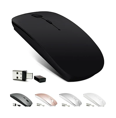 Lofree Rechargeable 4 Mode Wireless Silent Mouse Ultra Slim Ergonomic For Laptop Pc Tablet