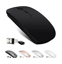 Lofree Rechargeable 4 Mode Wireless Silent Mouse Ultra Slim Ergonomic For Laptop Pc Tablet