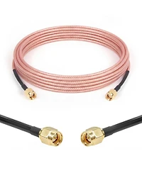 Lofree RG316 50 Ohm Flexible Coaxial Antenna Extension Cable [Compatible] WiFi Routers and Gps Antennas