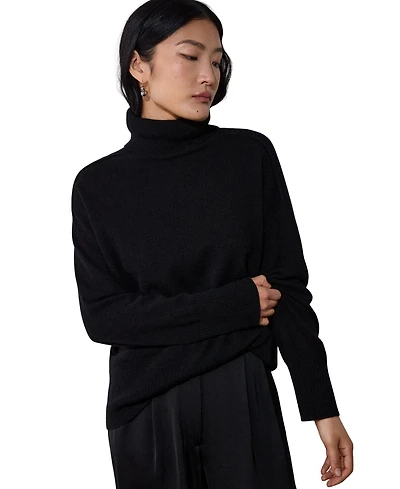 Whistles Women's Cashmere Turtleneck Sweater