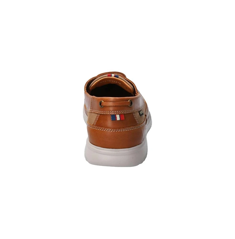 Mephisto Trevis Full-Grain Leather Round-Toe Boat Shoes