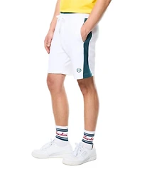 Sergio Tacchini Men's Contrast Color-Block Regular-Fit Pannello Short, 6" Inseam
