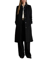 Lauren Ralph Women's Belted Single-Breasted Wool-Blend Coat