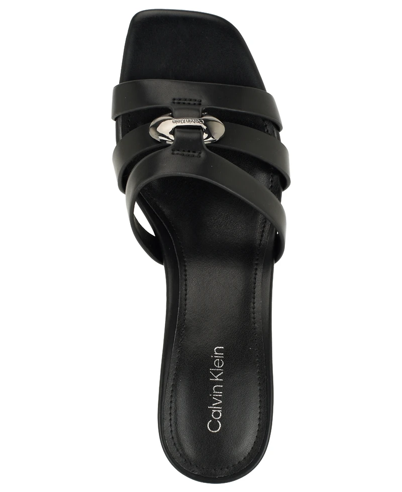 Calvin Klein Women's Adelaide Slip-On Dress Sandals