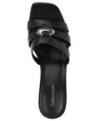 Calvin Klein Women's Adelaide Slip-On Dress Sandals