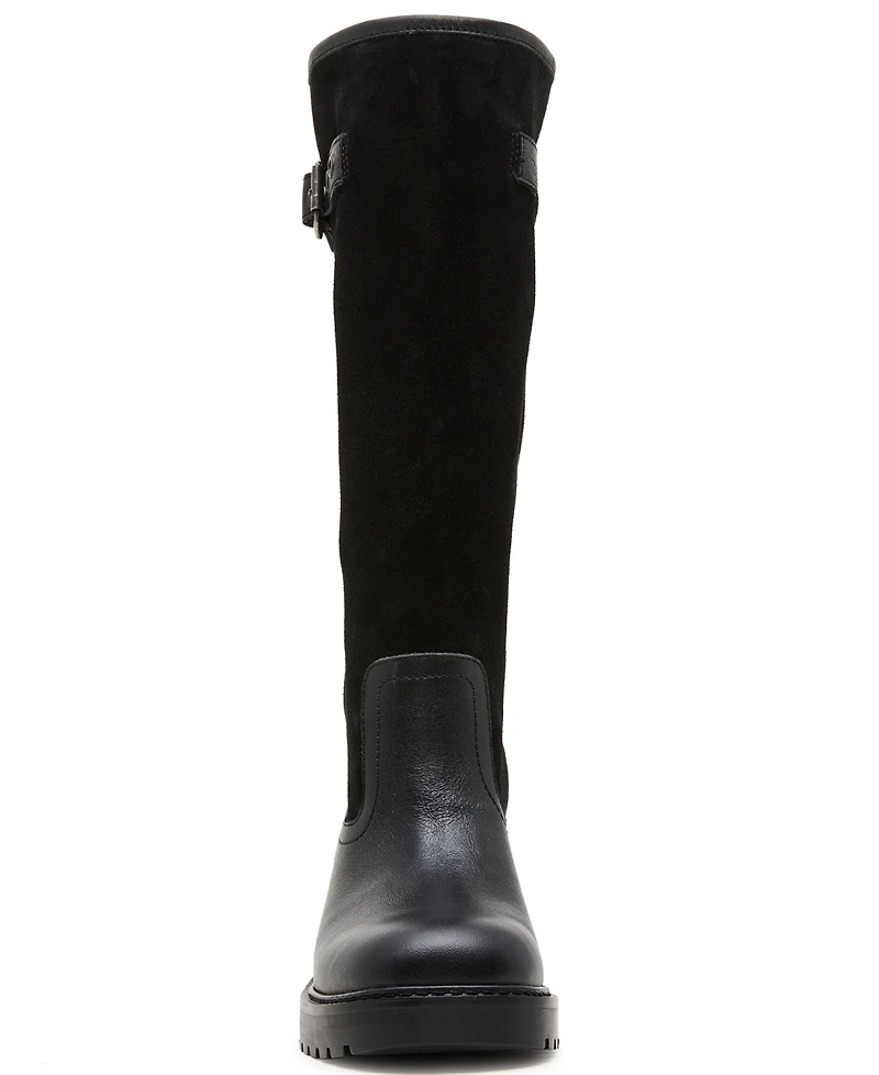 Steve Madden Women's Ramble Lug-Sole Tall Riding Boots