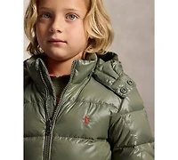 Polo Ralph Lauren Boys' 2T-7 The Gorham Glossed Down Jacket