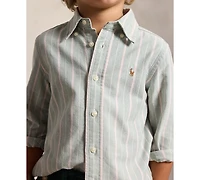 Polo Ralph Lauren Boys' 2T-7 Cotton Oxford Shirt and Corduroy Pants, 2-Piece Set