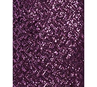 Xscape Women's Sequin Long-Sleeve Keyhole Dress