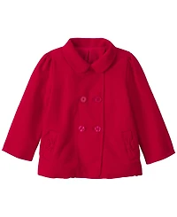 Carter's Toddler Girls' 2T-5T Double-Breasted Herringbone Coat