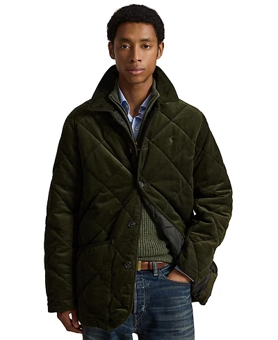 Polo Ralph Lauren Men's Quilted Corduroy Barn Coat