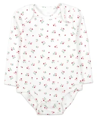 Baby Essentials Girls' Daddy's Girl Crewneck Snap-Closure Long-Sleeve Bodysuits, 3-Piece Set