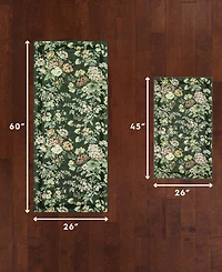 Laura Ashley Serene Dream Floral 2-Piece Rug Set
