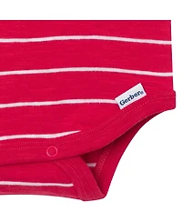 Gerber Baby Boys' ( new born to 18 M ) polo Bodysuit Stripes