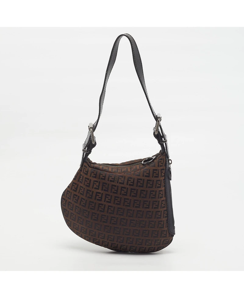 Pre-Owned Fendi Women's Canvas Shoulder Bag