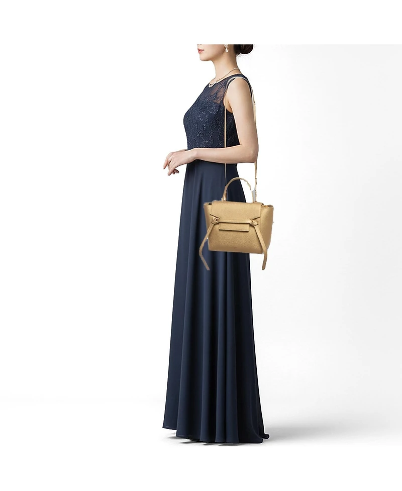 Pre-Owned Celine women's Small Phantom Luggage Tote in Royal Leather